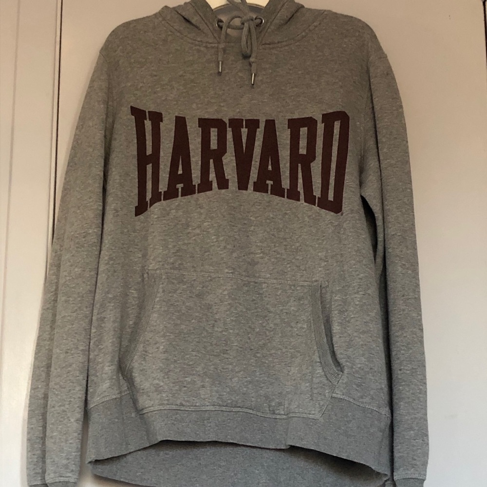 Harvard hoodie.